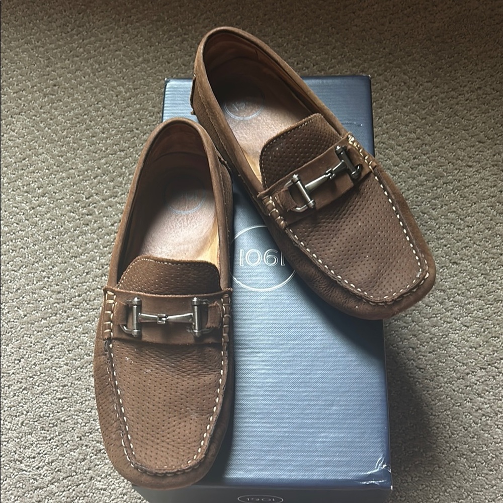 Brown Leather Loafers 1901/Nordstrom